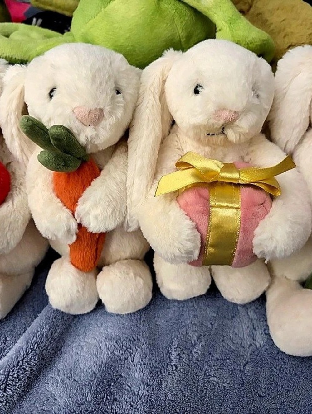 4 Jellycat Bunny Stuffed Animal Set of 4